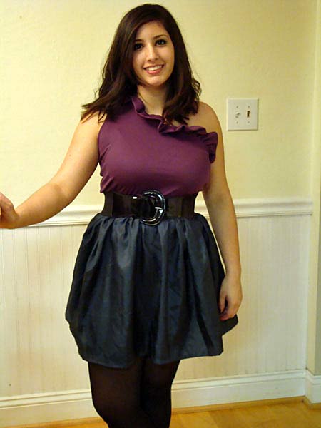 Alexis's outfit for a style show