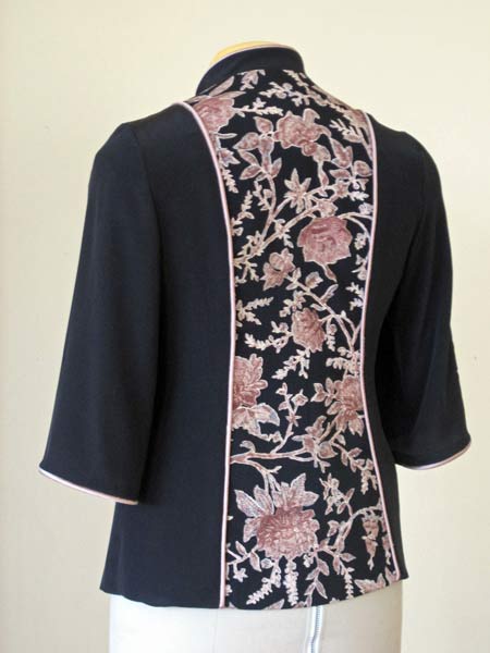 Back of Anne's jacket