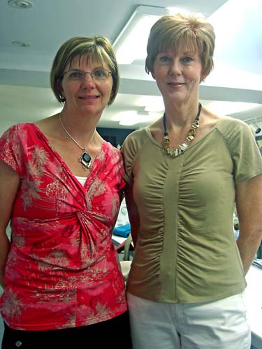 Barb and Sharon