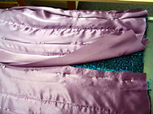 Sewing the Lining