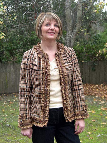 Barbara and Jane designed a second couture jacket