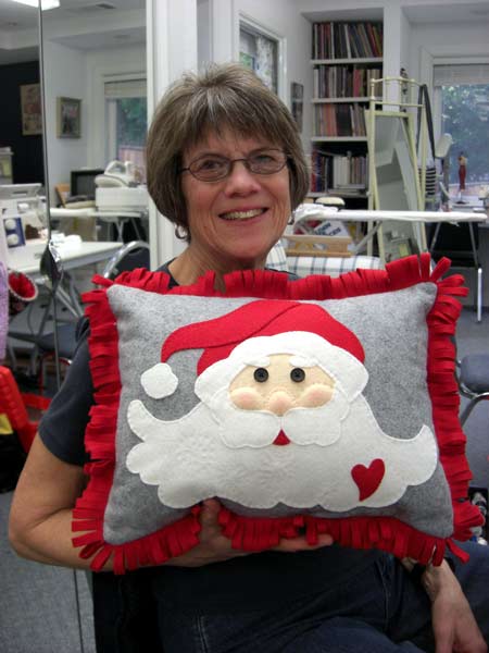 Roberta's pillow